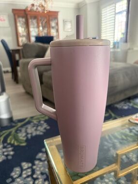 Brumate Matte Purple Insulated Travel Tumbler with Handle